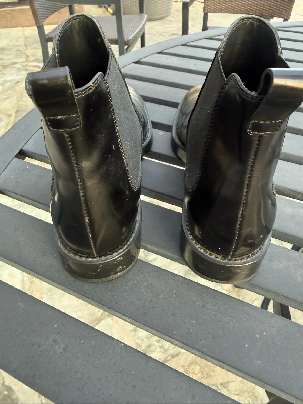 Tod’s Black Leather Chelsea Boots